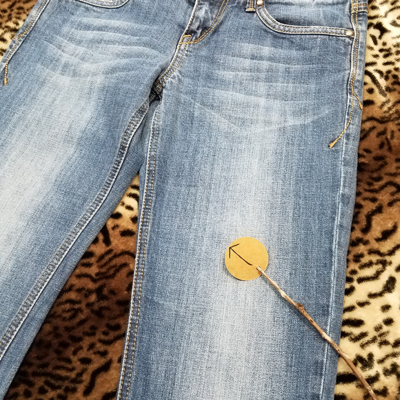 Express denim Boot cut Jeans Stella low-rise regular fit size 01 - Picture 7 of 8